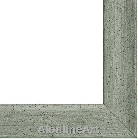 Alonline Art - בת ים מאת ווטרהאוס | תמונה ממוסגרת כסף מודפסת על בד כותנה, מחוברת ללוח הקצף | מוכן לתלות מסגרת